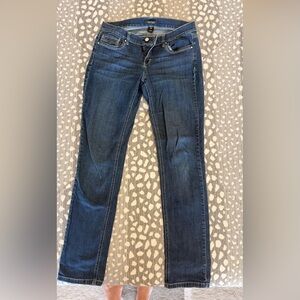 White House Black Market Noir Slim Leg Jeans